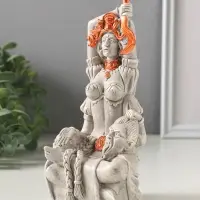 Фигурка гипс &laquo;Богиня Кали&raquo;, 17&times;8&times;7 см, камень