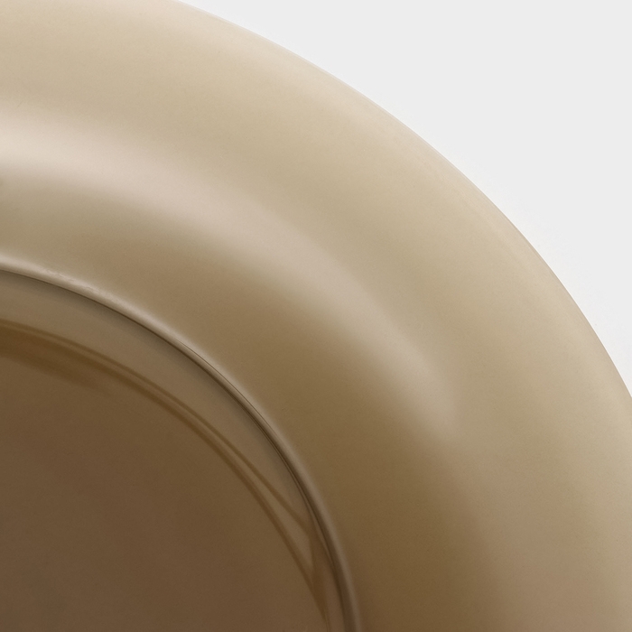 Тарелка плоская стеклянная Ambiante Eclipse, d=25 см, цвет коричневый Тарелка плоская стеклянная Ambiante Eclipse, d=25 см, цвет коричневый