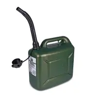 Канистра топливная пластик 10л. (тёмн.зелён.) AVS TPK-Z 10