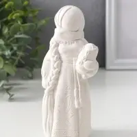 Фигура оберег «Берегиня мама». 14×6×5.5 см, натуральный
