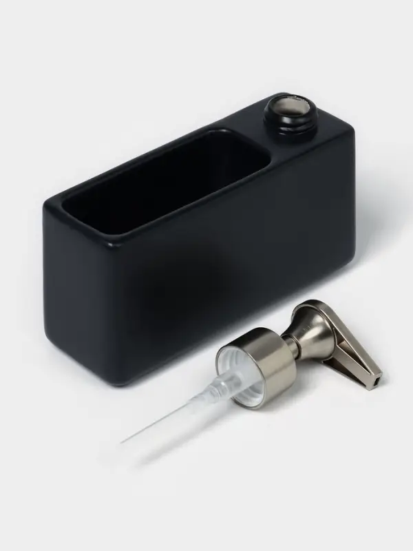 Дозатор для моющего средства с подставкой для губки SAVANNA