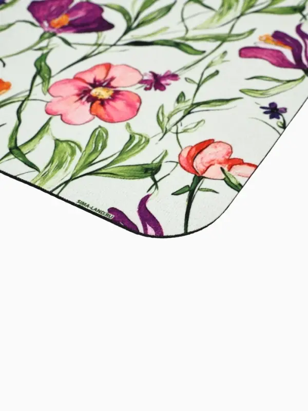Коврик для сушки посуды впитывающий &laquo;Цветы&raquo;, 30&times;40 см