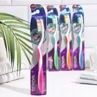 Зубная щётка Rendall Exceed, мягкая, микс, 1 шт.