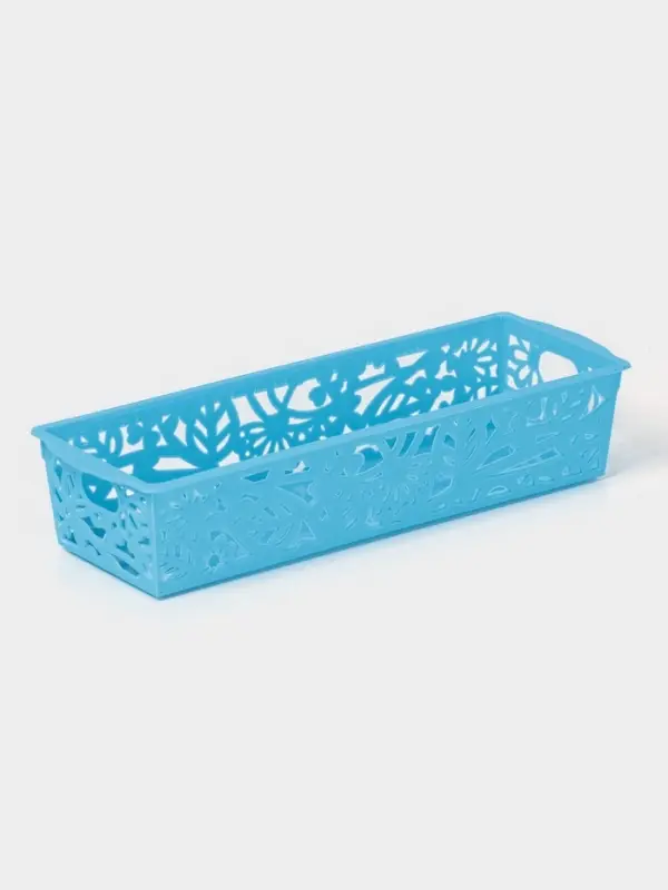Корзина для хранения &laquo;Птицы&raquo;, пластик, 25&times;8.5&times;5 см, МИКС