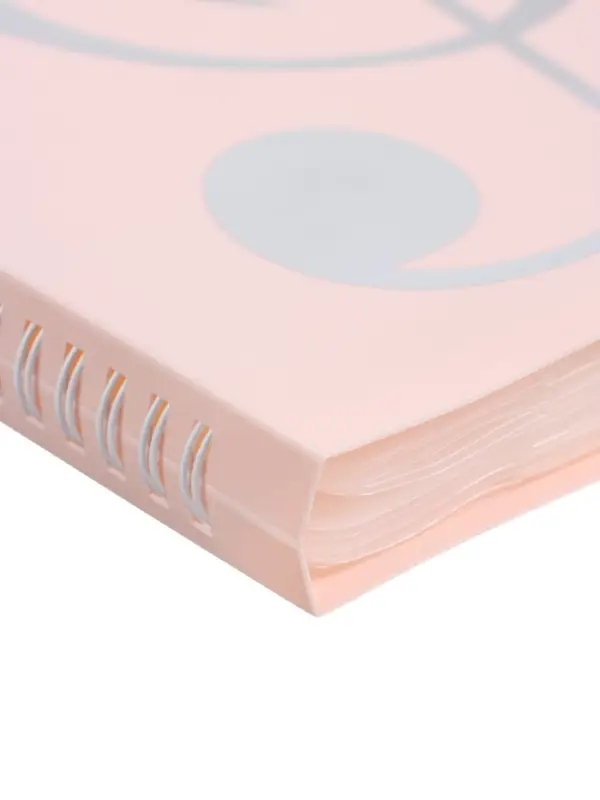 Нотная папка - 30 файлов 60 листов розовая