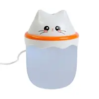 Увлажнитель HM-16 "Котенок", ультразвуковой, 0.21 л, подсветка, USB ( в комп-те)