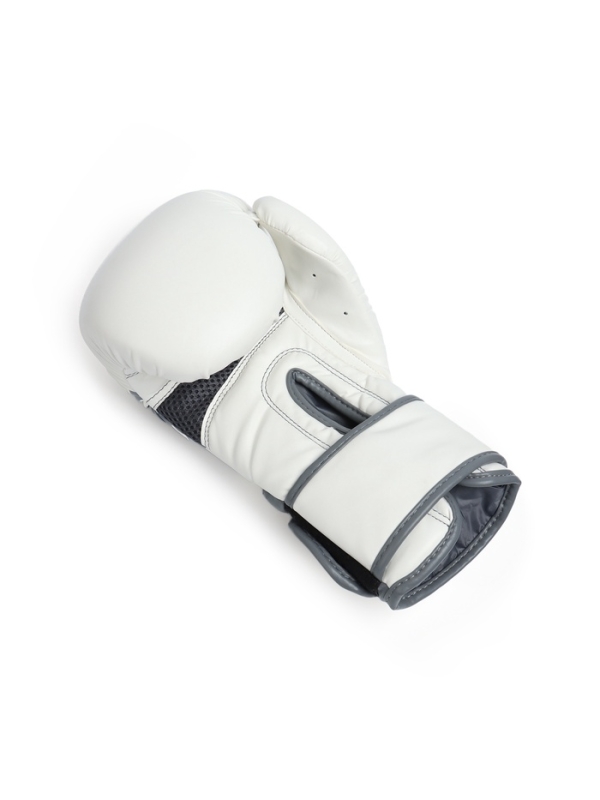 Боксерские перчатки FIGHT EMPIRE, PRIDE, белые, размер 12 oz