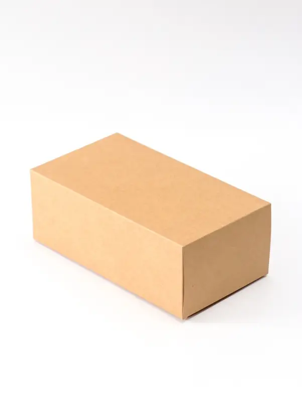 Коробка складная крафт 13,3х8,8х23,8 см