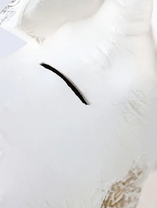 Копилка для денег &laquo;Слон индийский&raquo;, белый с золотом, 35&times;40&times;15 см