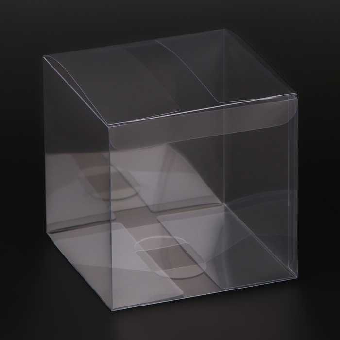 Складная коробка из PVC 10 х 10 х 10 см Складная коробка из PVC 10 х 10 х 10 см