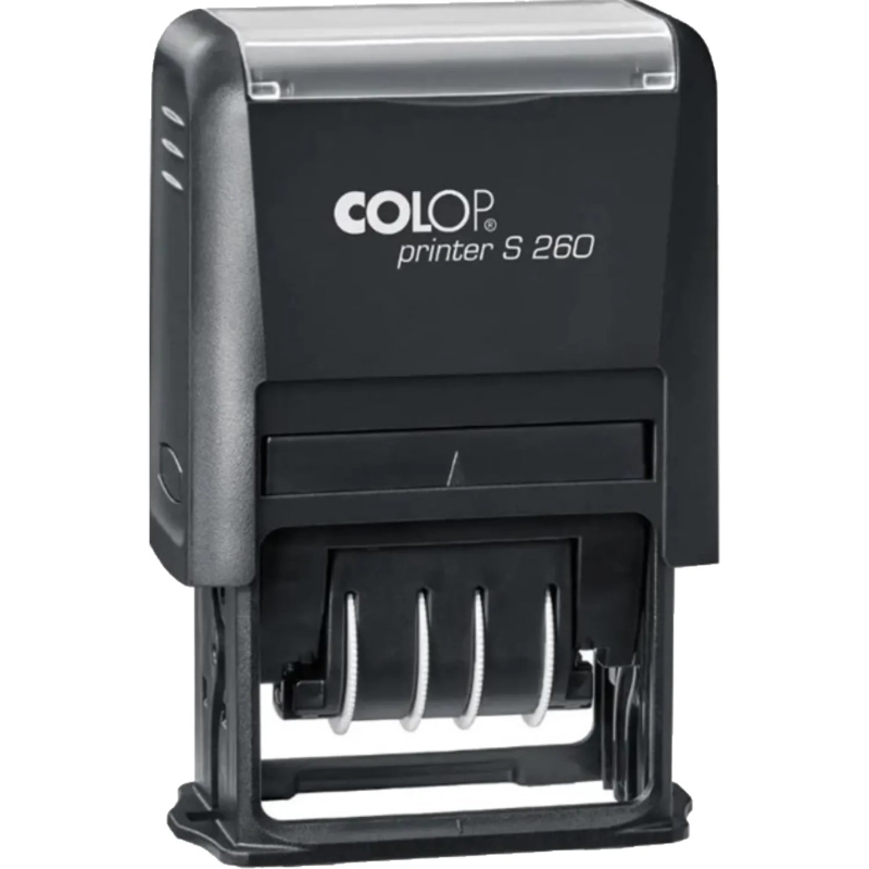 Датер автомат.со своб.полем пласт. S260 24х45мм,дата 4мм(аналог 4750) Colop