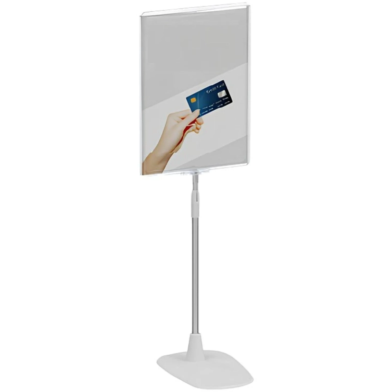 Набор стойка напольная раздвижная макс. 550мм,А4,прозрач.(2шт)