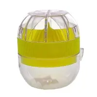 Соковыжималка для лимона Альтернатива, 7&times;7&times;8 см, пластик, жёлтый