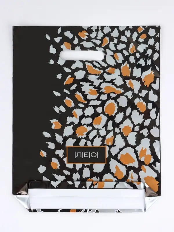 Пакет &laquo;Лео&raquo;, полиэтиленовый с вырубной ручкой, 30&times;37 см, 90 мкм