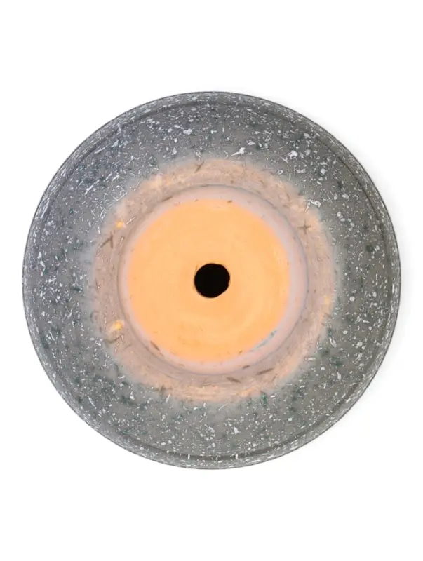 Горшок цветочный  с поддоном 1,6 л, серый керамика  Горшок цветочный  с поддоном 1,6 л, серый керамика "Пряности" (М)