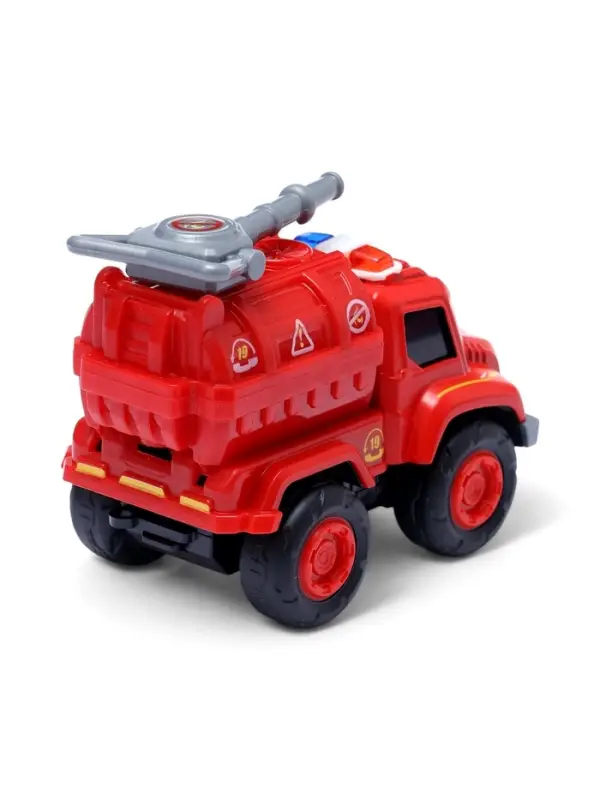 Робот-трансформер «Огнеборец» 5в1, собирается из 5 машинок, подвижные детали Робот-трансформер «Огнеборец» 5в1, собирается из 5 машинок, подвижные детали