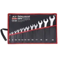 Набор ключей гаечных комбинированных в сумке (6-22 мм) (12 предметов) (ЕВРО) AVS K3N12ME