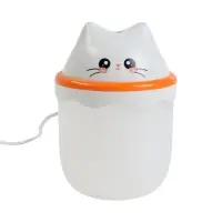 Увлажнитель HM-16 "Котенок", ультразвуковой, 0.21 л, подсветка, USB ( в комп-те)