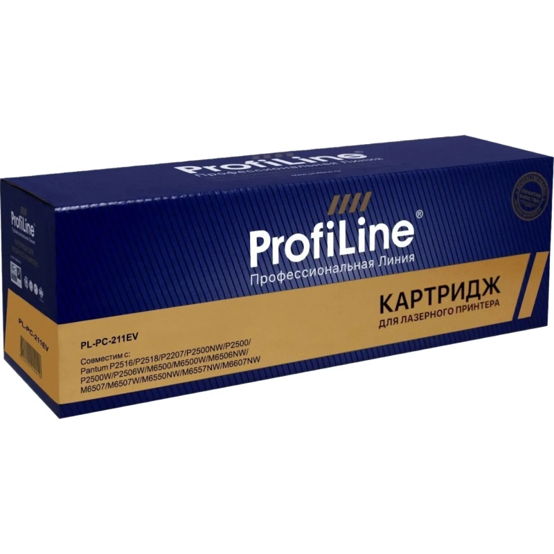 Тонер-картридж Profiline PC-211EV чер. для Pantum P2200/P2500/M6500/M6600