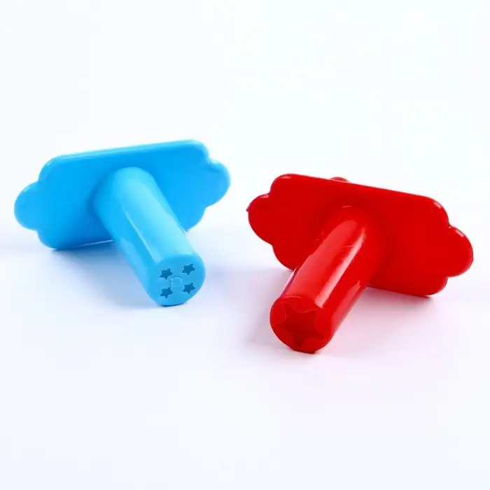 Инструменты для лепки: набор: 2 пресса и 1 валик, цвет МИКС Инструменты для лепки: набор: 2 пресса и 1 валик, цвет МИКС