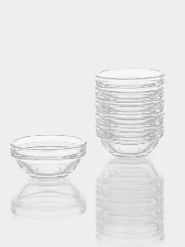 Набор соусников Paşabah&ccedil;e Chef's, 60 мл, d=6 см, 6 шт., стекло прозрачный