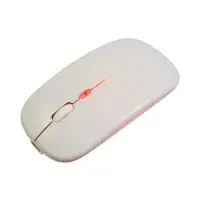 Мышь MB-2.4 беспроводная, оптическая, подсветка, 800-1600 dpi, USB, Bluetooth, белая