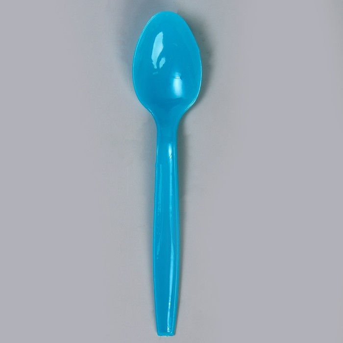 Ложки пластиковые, 6 шт., цвета МИКС Ложки пластиковые, 6 шт., цвета МИКС