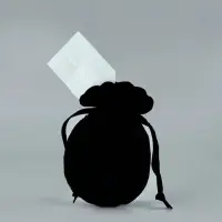 Мешочек подарочный замшевый &laquo;Для тебя&raquo;, черный, тиснение, 9&times;12 см &plusmn; 1.5 см