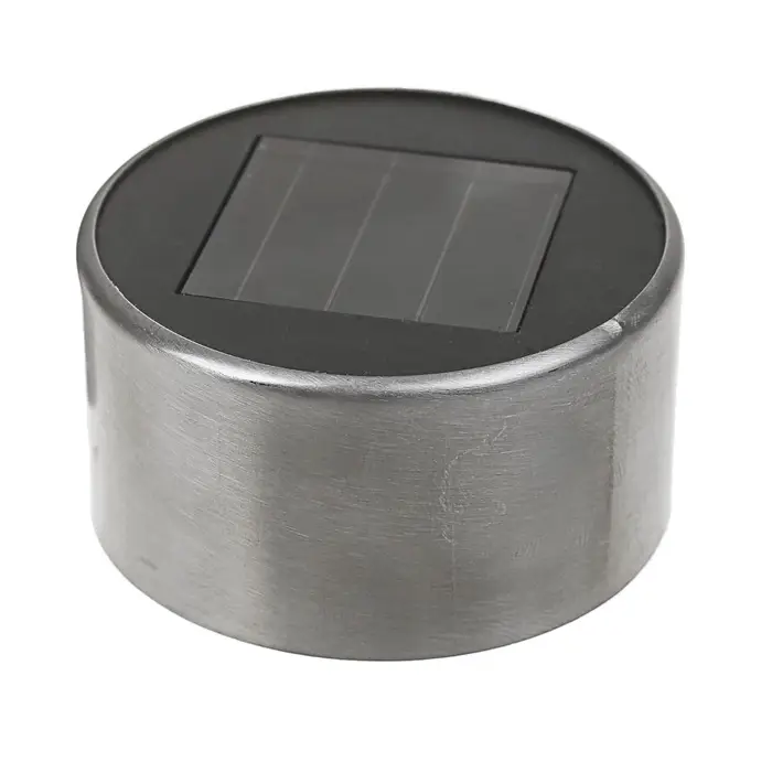 Садовый светильник &laquo;Трапеция&raquo;, уличный, на солнечной батарее, 5.3&times;38&times;5.3 см, 1 LED, свечение белое