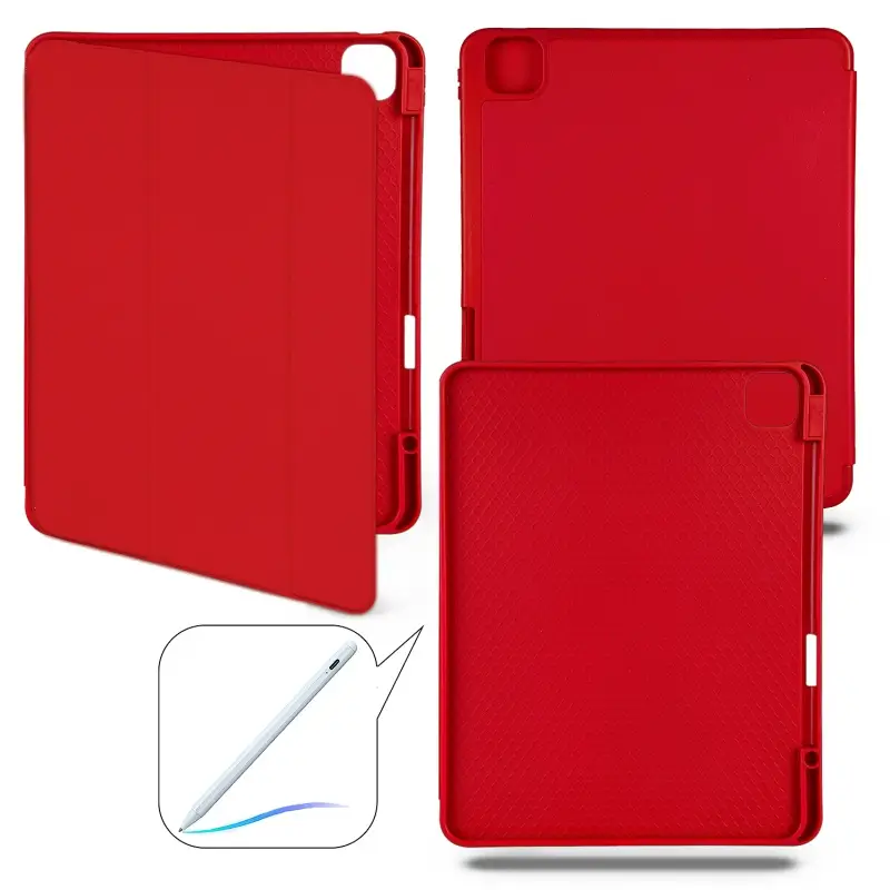 Чехол-книжка для iPad Pro 13 (2024) Smart Case (Pencil) Red №3