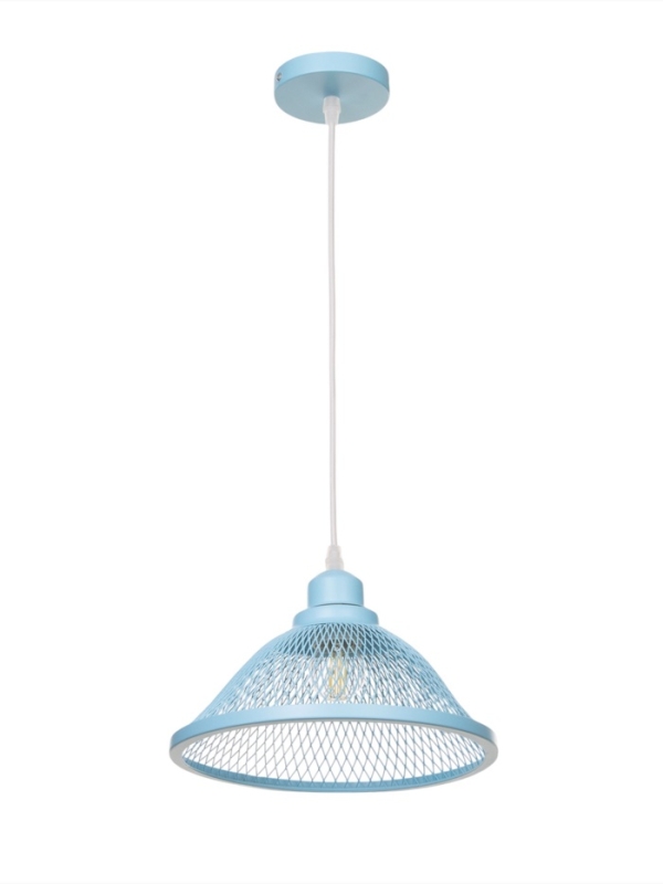 Светильник Robert 1х40Вт Е27 пр-1м небесный 24х24х14см Светильник Robert 1х40Вт Е27 пр-1м небесный 24х24х14см