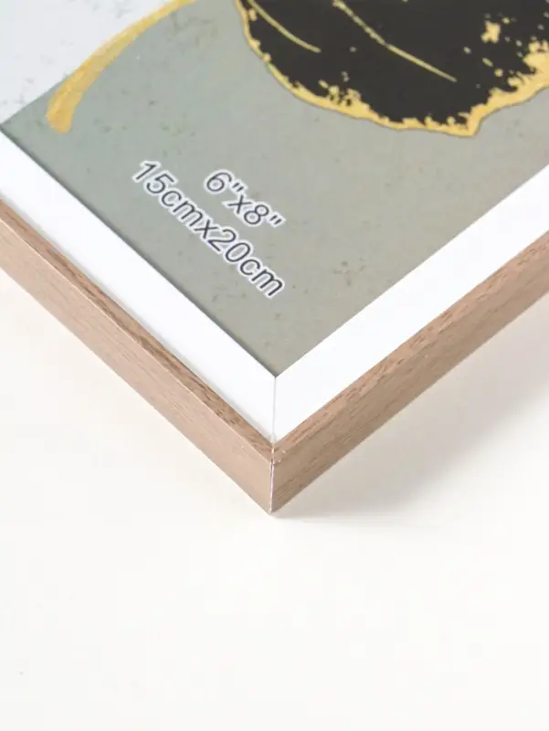 Фоторамка пластик 15х20 см "Современная классика" беж и белый 20,8х15,8х1,5 см