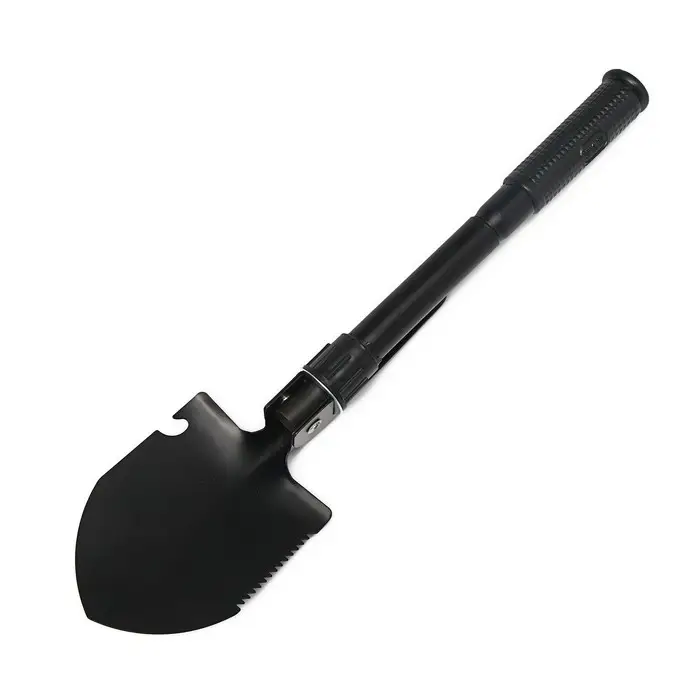 Лопата туристическая, L = 41 см, складная, пилка, металлический черенок с прорезиненной рукоятью, Greengo Лопата туристическая, L = 41 см, складная, пилка, металлический черенок с прорезиненной рукоятью, Greengo