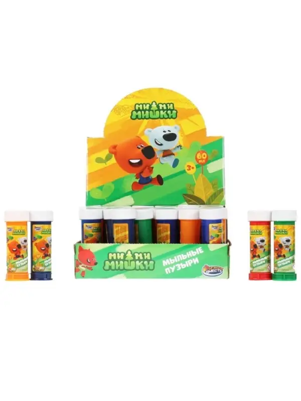 Мыльные пузыри «Ми-ми-мишки», 60 мл Мыльные пузыри «Ми-ми-мишки», 60 мл