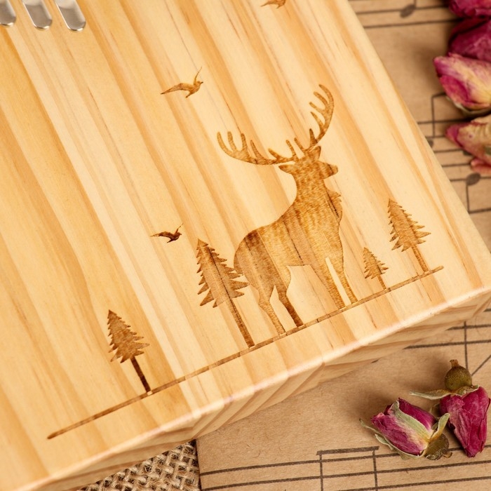 Калимба Music Life 17 нот, дикий мир Калимба Music Life 17 нот, дикий мир