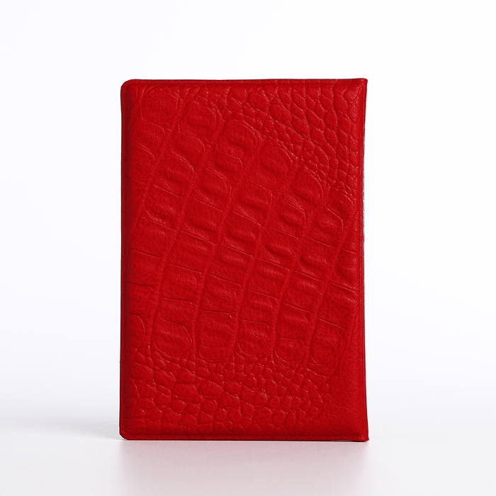 Обложка для паспорта, цвет красный Обложка для паспорта, цвет красный