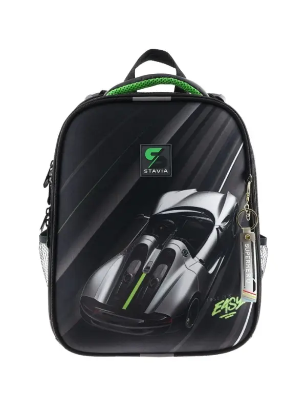 Рюкзак каркасный, школьный, 38×30×16 см, эргономичная спинка, Stavia «Гонка» Рюкзак каркасный, школьный, 38×30×16 см, эргономичная спинка, Stavia «Гонка»