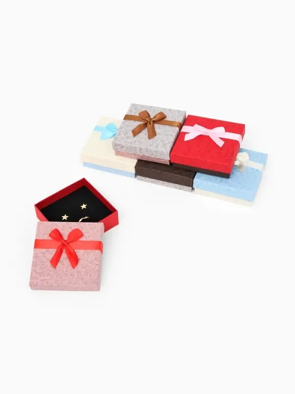 Набор коробочек подарочных 6 шт. под набор &laquo;Структура&raquo;, 9&times;9 см, цвет МИКС