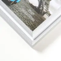 Фоторамка пластик 15х20 см "Остин" бело-серый 23,5х18,5х1,5 см