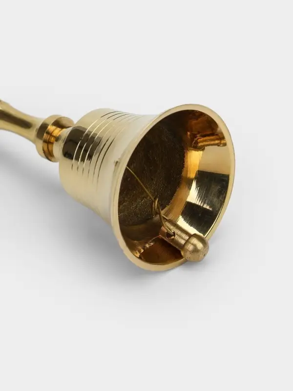 Колокол &laquo;Антик. Кольца&raquo;, 12 см, латунь