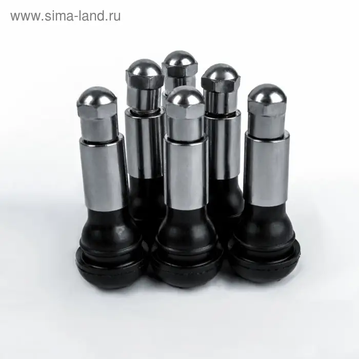 Вентиль для бескамерных шин, TR414, хромированный Вентиль для бескамерных шин, TR414, хромированный