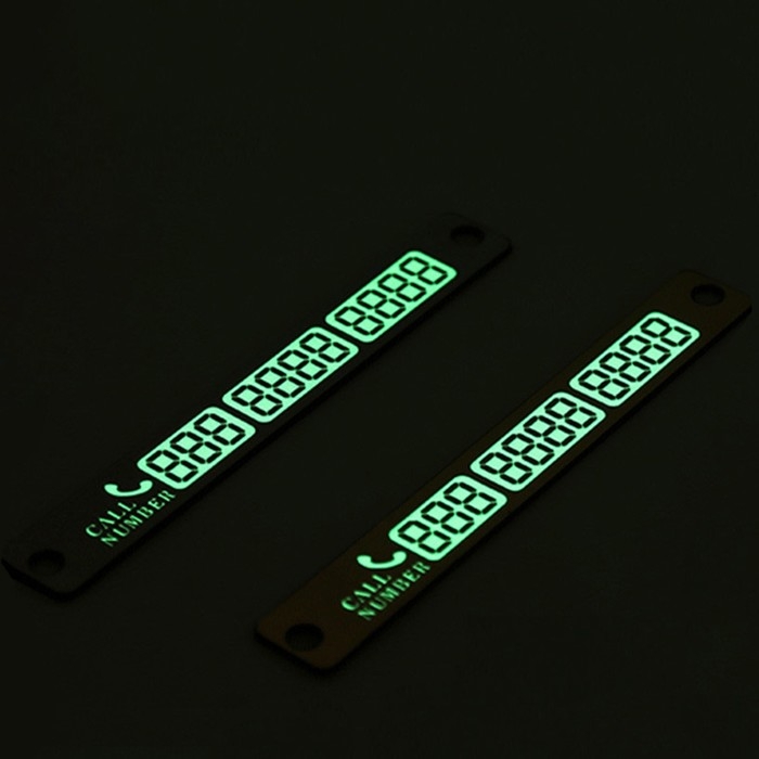 Табличка для номера телефона TORSO, хром Табличка для номера телефона TORSO, хром