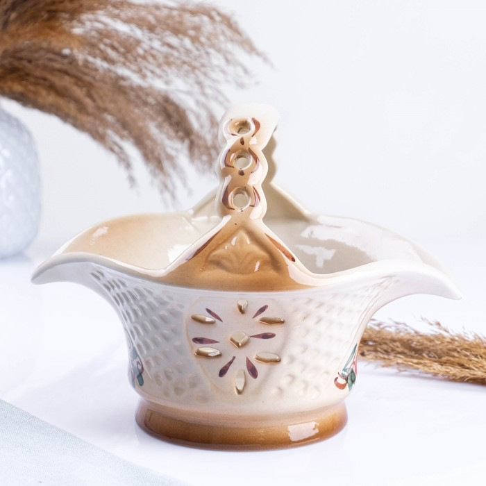 Конфетница "Корзинка" МИКС