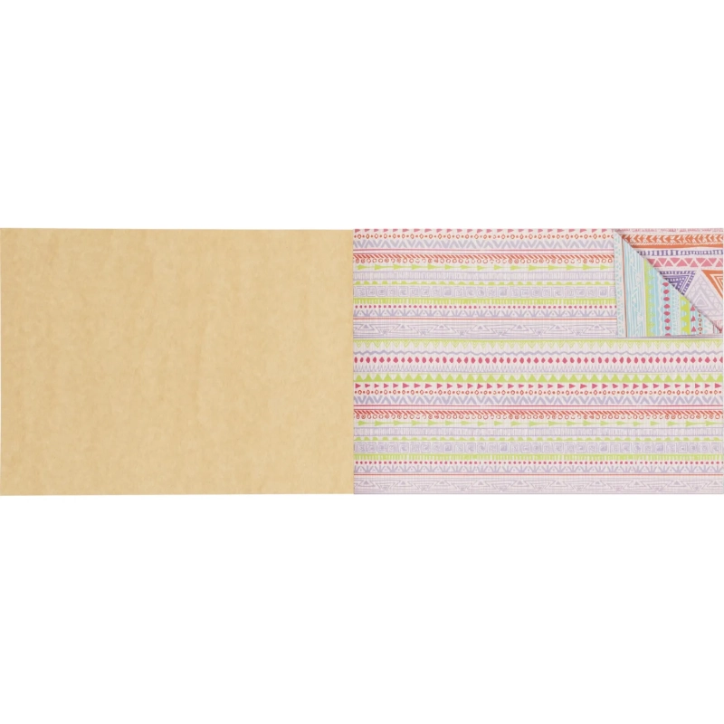 Бумага цветная  для декорирования и творчества  а4 8л.Узоры мира 2-055/15