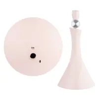 Настольное зеркало для макияжа с подсветкой ML-06 ISA розовое