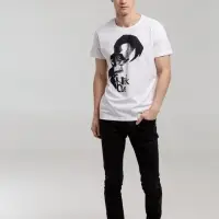 Футболка «Меламед. Nick Cave», белая, размер S