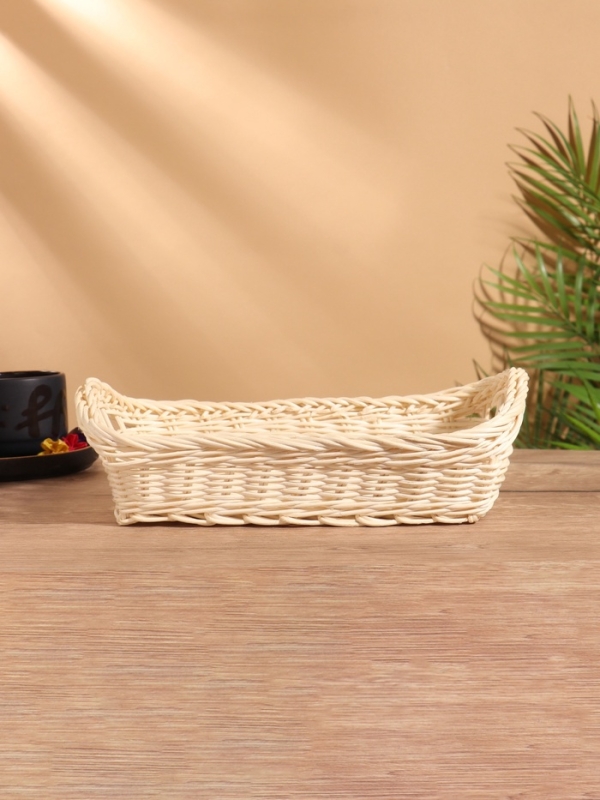 Корзина плетеная 27x19x9 см, ротанг