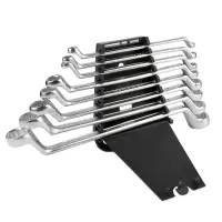 Набор ключей гаечных накидных изогнутых на держателе (6-22 мм) (8 предметов) JT KJ2N8P