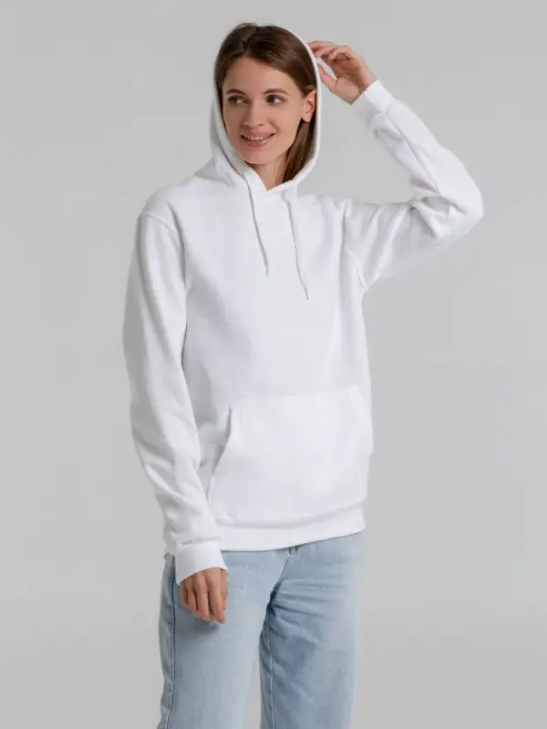 Толстовка с капюшоном Snake II белая, размер XS Толстовка с капюшоном Snake II белая, размер XS