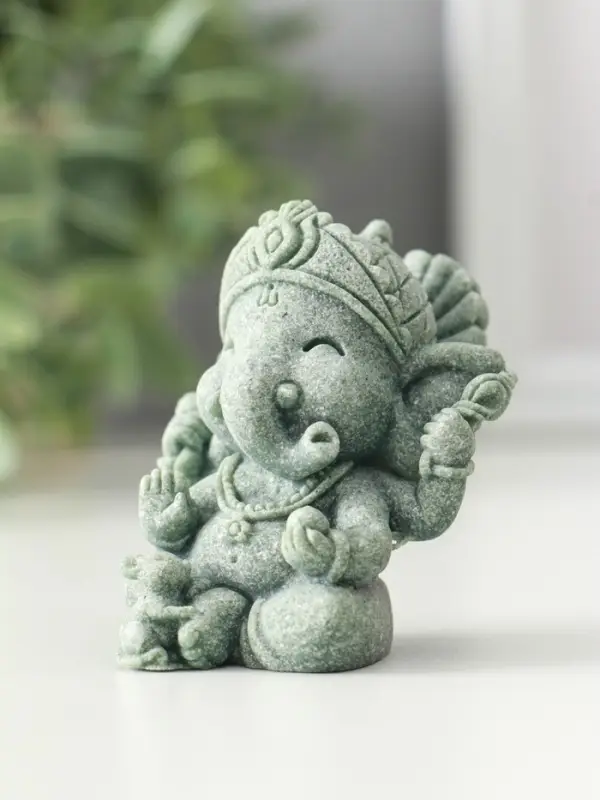 Сувенир песчаник "Маленький Ганеша" 4х5х6,8 см